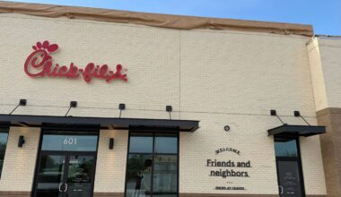 San Juan's first-ever Chick-Fil-A restaurant is close to opening at the Shops at Chavez shopping plaza, which is located across the street from the Alamo Mercadome, one of the most popular pulgas in the Rio Grande Valley.