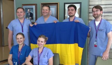 Ukrainian doctors learn burn treatment techniques at Dallas' Parkland Hospital