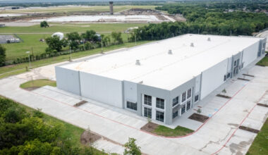 Outside view of manufacturing facility
