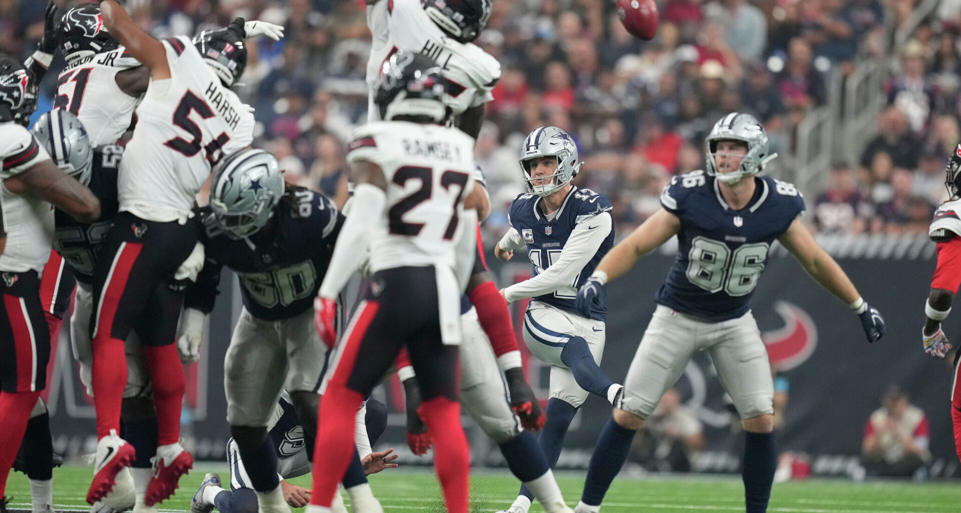 Cowboys making changes to field goal unit after blocked kicks