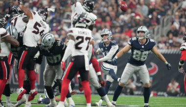 Cowboys making changes to field goal unit after blocked kicks