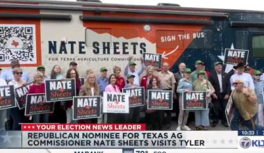 Nate Sheets to make several West Texas stops on statewide bus tour