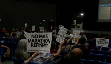 'It's a waste of our time:' Frustrations at Marathon Refinery public meeting