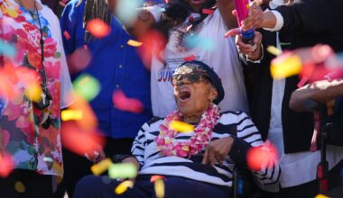 Opal Lee, 'grandmother of Juneteenth,' spends 100th birthday at the center of celebrations in Texas