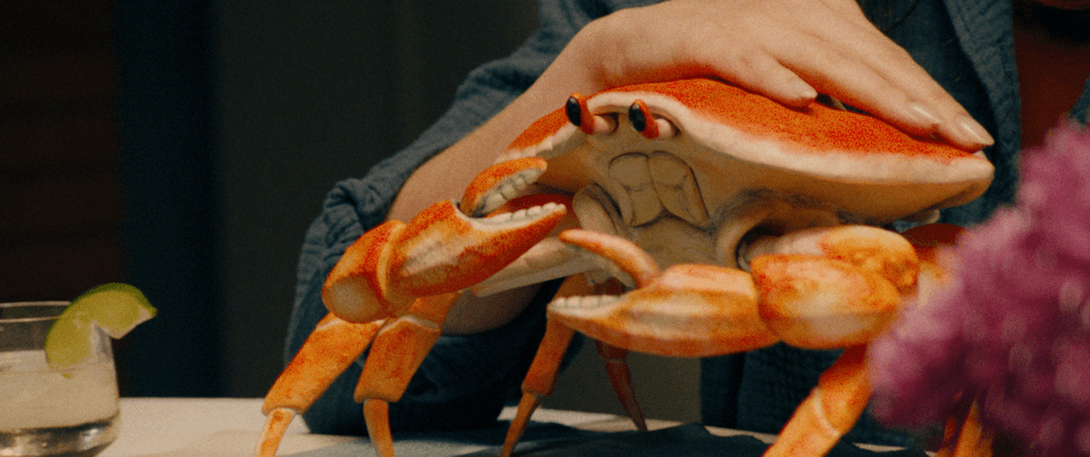 Animatronic crab