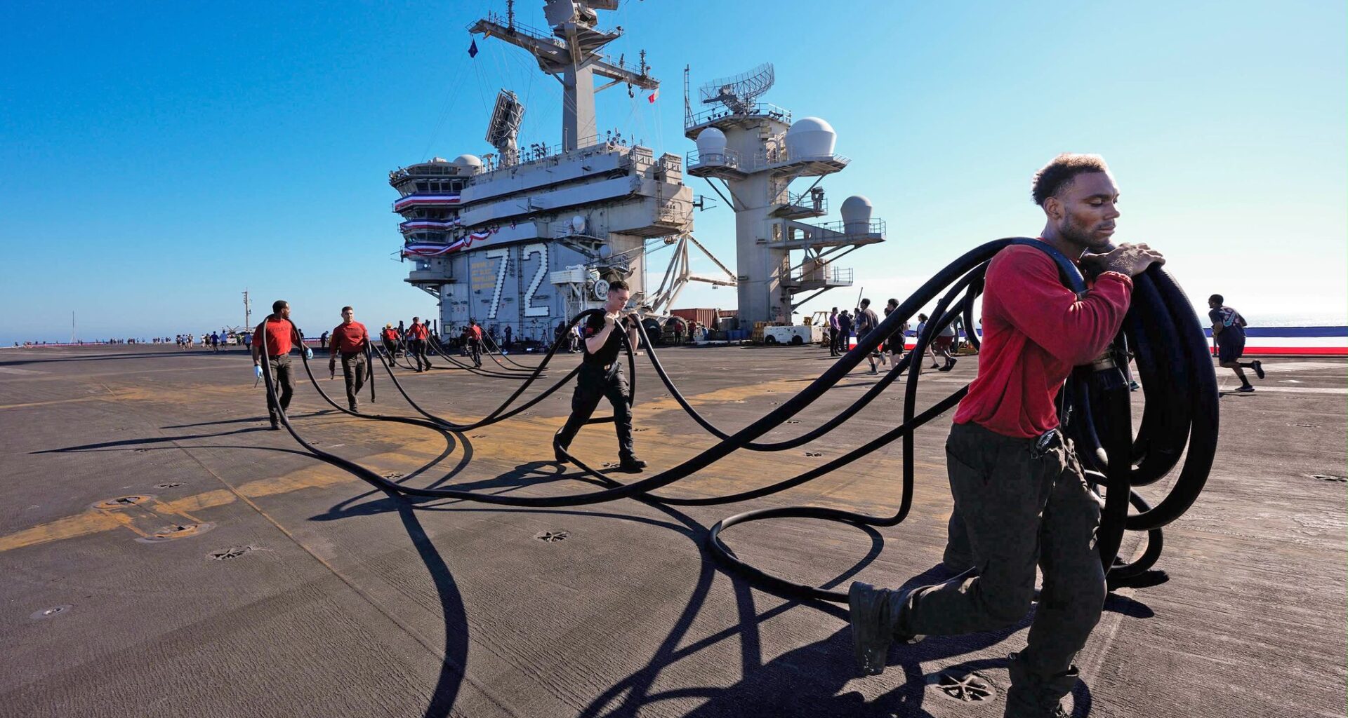 The long-deployed USS Lincoln is returning home to San Diego