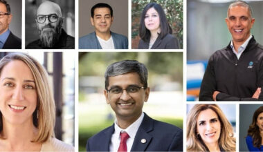 Headshots of speakers at CIO summit