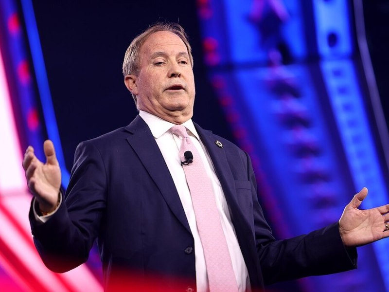 Ken Paxton laughs while he proposes defunding Social Security in latest leaked audio clip