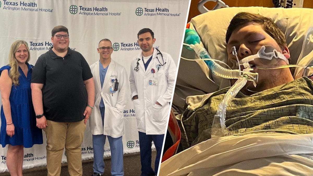 Arlington father survives cardiac arrest after broken heart syndrome – NBC 5 Dallas-Fort Worth