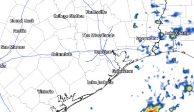 Isaias could bring Houston spotty showers. Who’s likely to see rain?