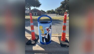 Dallas community calls on city to return colorful trash cans