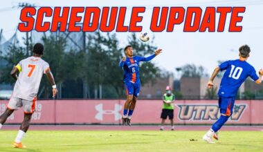 MSOC: SCHEDULE UPDATE for UTRGV suspended match and UIW road tilt