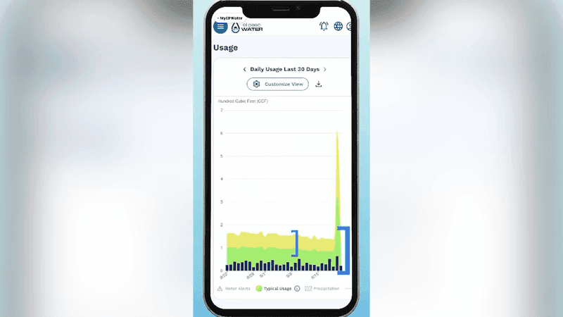 El Paso Water launches “My E-P Water” app for billing, usage tracking and outage alerts (Credit: KFOX14/CBS4)