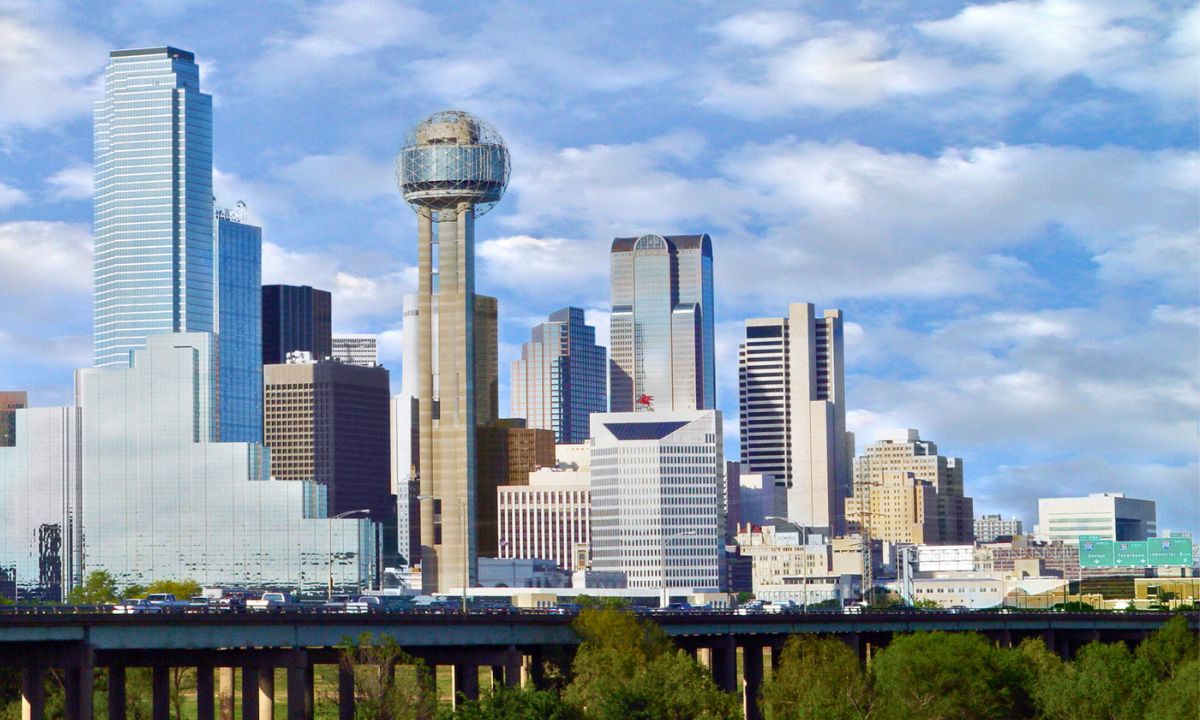 Aerial view of downtown Dallas Image by Canva
