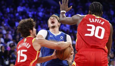 Houston Rockets split with Dallas Mavericks in NBA China series