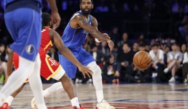 Mavs' Kyrie Irving electrifies Macao with emotional on-court return