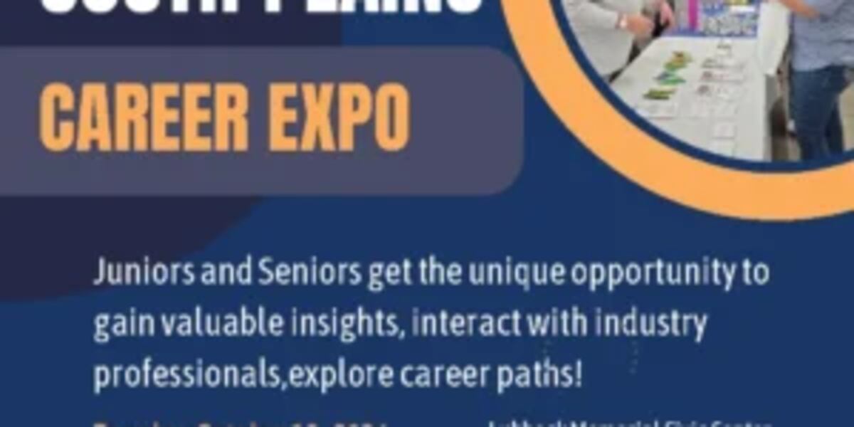 Noon Notebook: Workforce Solutions to host South Plains Career Youth Expo
