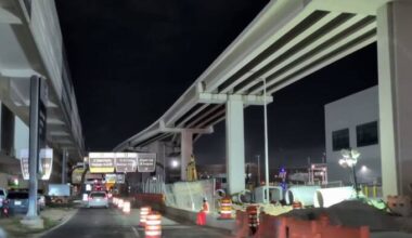 Roadwork near Bush Airport expected to cause traffic delays through Friday