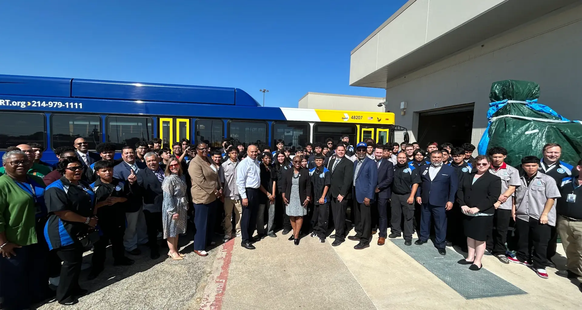 Dallas ISD and DART launch hands-on training program for aspiring automotive technicians. Photo courtesy of Dallas ISD News Hub