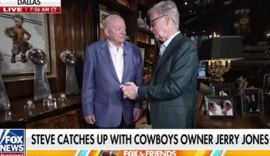 Steve Doocy tours Dallas Cowboys owner Jerry Jones' home