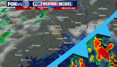 Houston weather: Thursday highs in the low 90s, fall front expected Friday