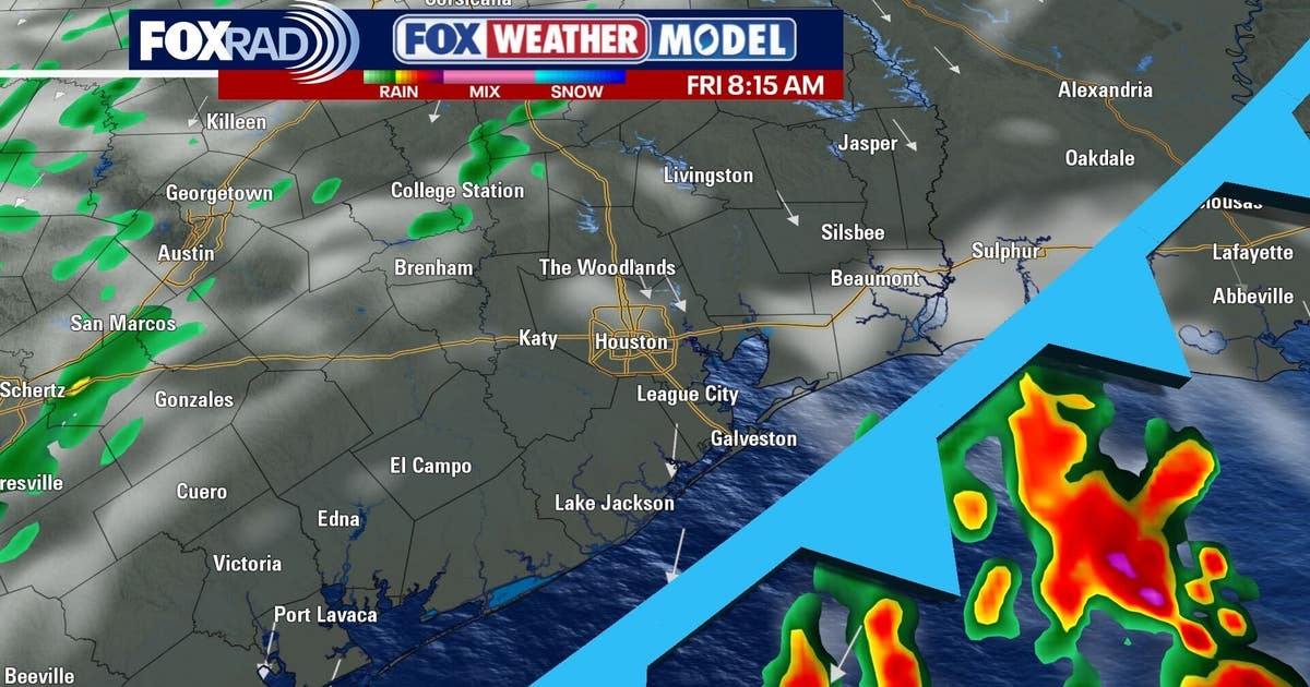 Houston weather: Thursday highs in the low 90s, fall front expected Friday