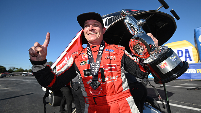 Funny Car’s Austin Prock Thinking Big in Dallas at Texas NHRA FallNationals