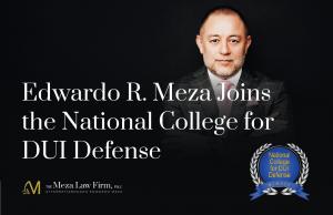Fort Worth, TX Criminal Defense Attorney Edwardo R. Meza Joins th