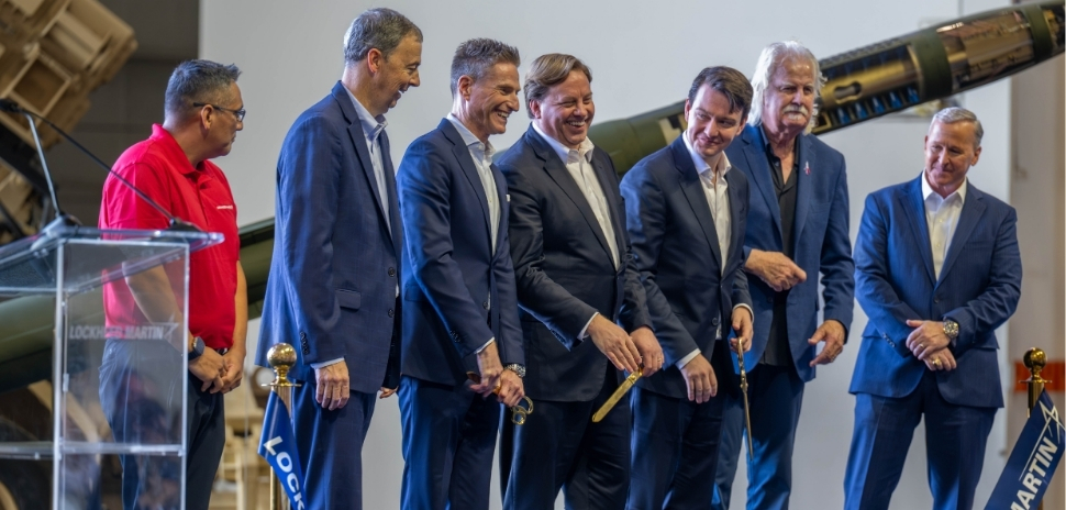 Lockheed Martin ribbon cutting event