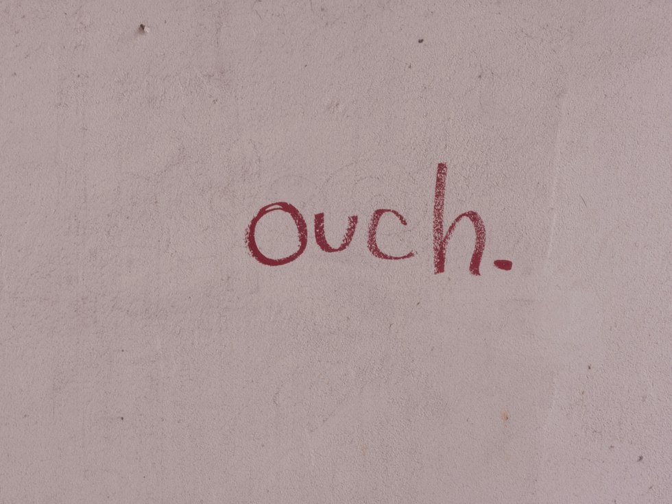 ouch sign
