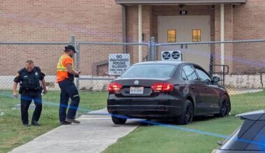 ICE: Pursuit ends with suspect fleeing, vehicle crashing into North Side elementary school fence
