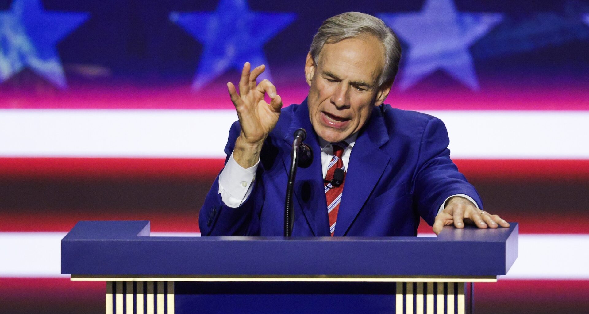 Texas Gov. Greg Abbott.