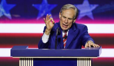 Texas Gov. Greg Abbott.
