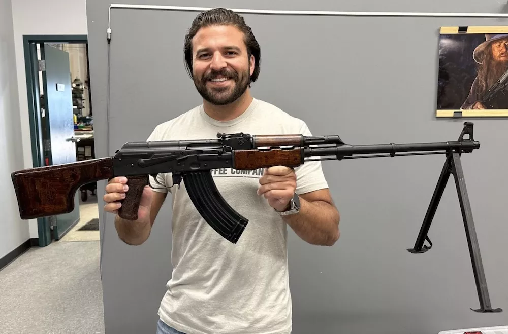 San Antonio distillery cancels 'non-political' gun rally involving controversial candidate Brandon Herrera