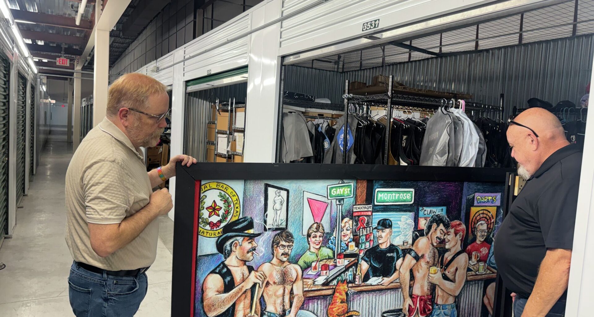 Thousands of pieces of Houston's gay history are hidden in storage