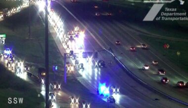 Heavy traffic follows crash on northbound Loop 12 in far west Dallas