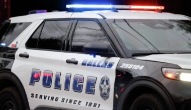 Dallas police are investigating after a man was found with gunshot wounds in the Love Field area Sunday, Oct. 18, 2026.