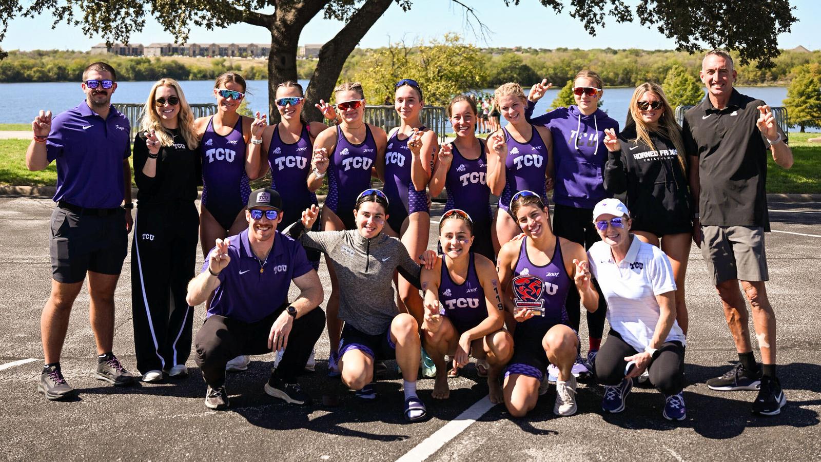 Triathlon Finishes Third at West Regional Qualifier