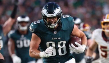 Dallas Goedert logs 61 yards in Week 6 - Dallas Goedert News