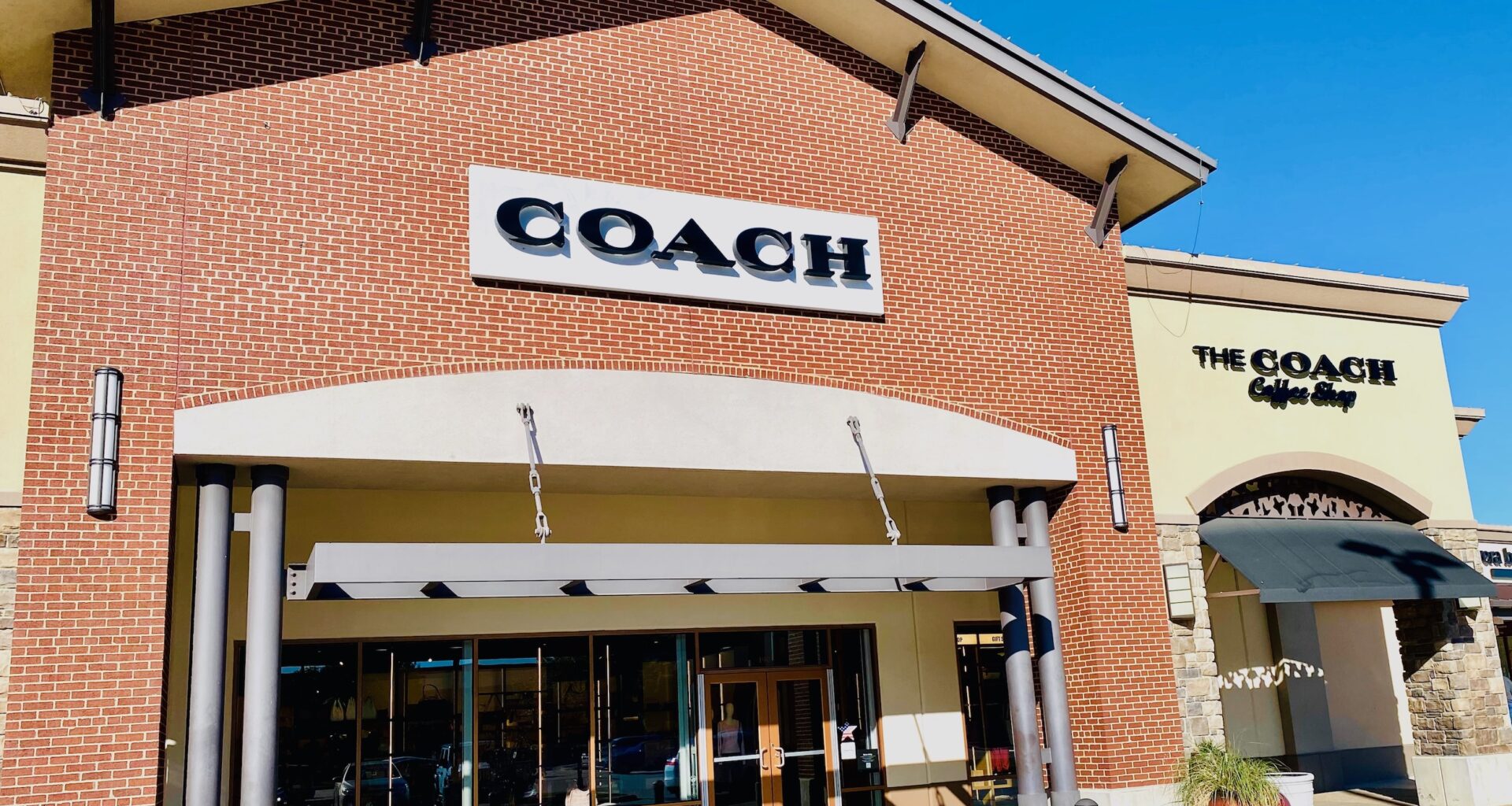 the exterior of Coach
