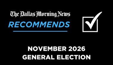 2026 Texas election candidate and tax proposition recommendations