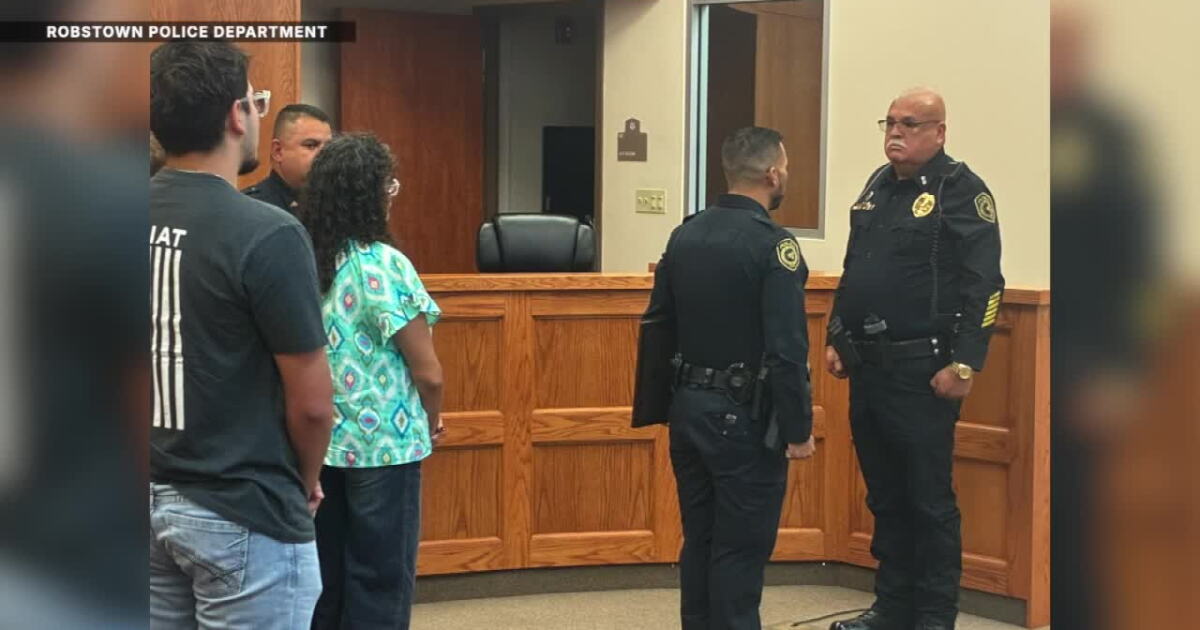 Robstown Police Department names new assistant chief in historic promotion
