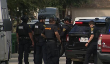 At least one gunshot fired as federal, local law enforcement agencies serve warrant in N. Houston