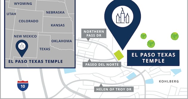 El Paso Texas Temple site announced – Deseret News