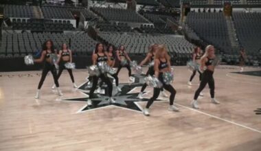 Silver Dancers return to Spurs court after 8-year hiatus