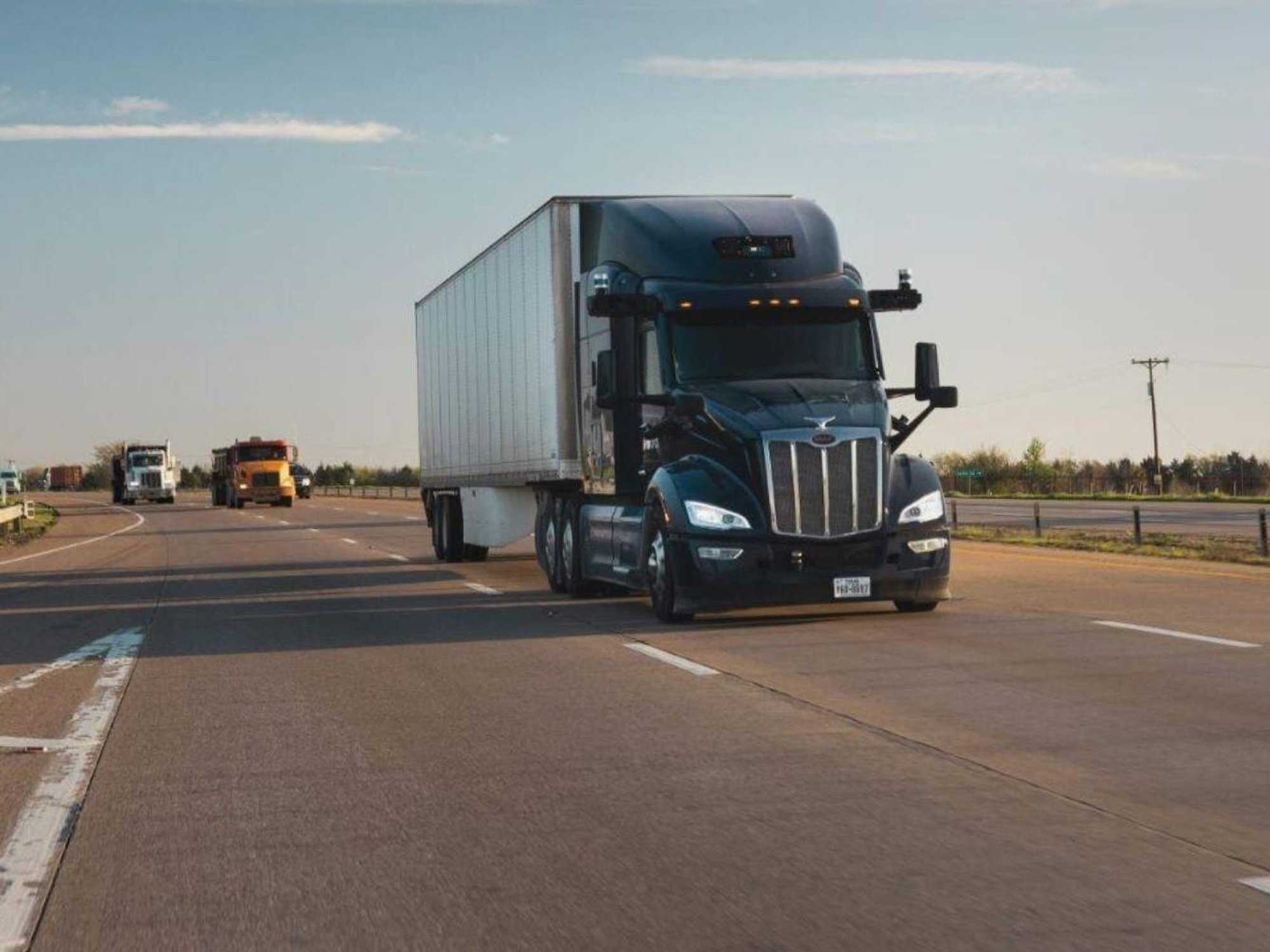 Aurora driverless trucks