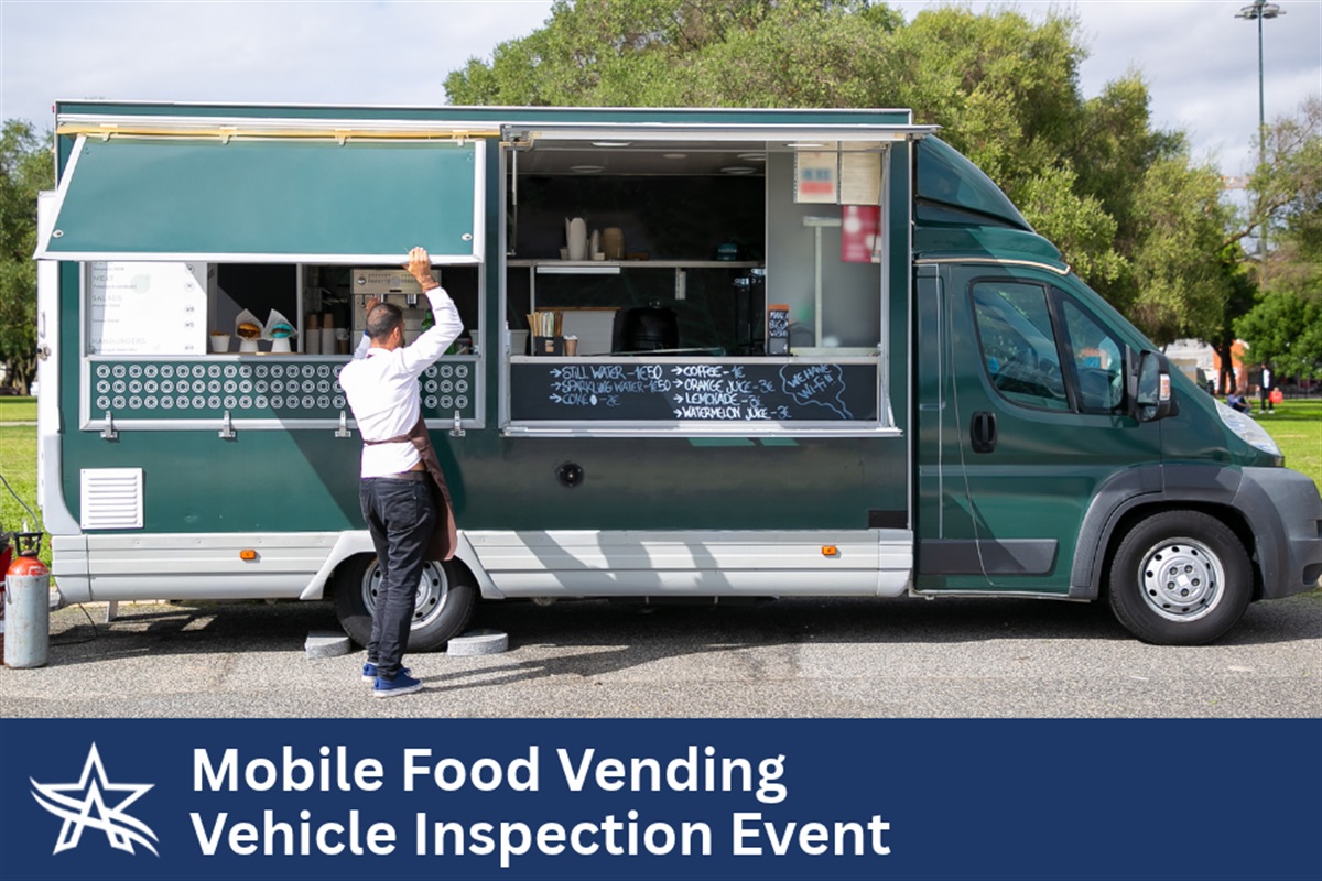 Arlington to Host Mobile Food Vending Vehicle Inspection Event Oct. 27