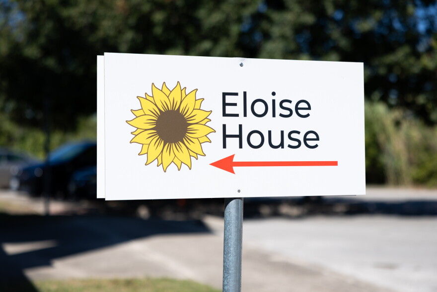 A sign saying Eloise House. 