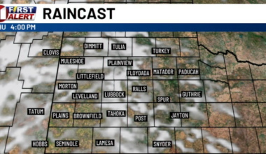 Warm temperatures Thursday before storm system brings change