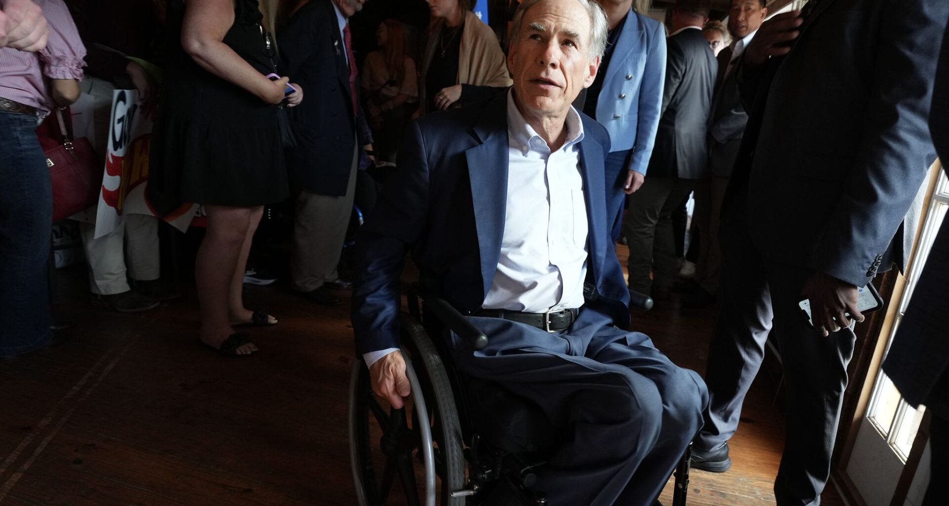 Gov. Greg Abbott has a dire warning for nation should Texas go blue